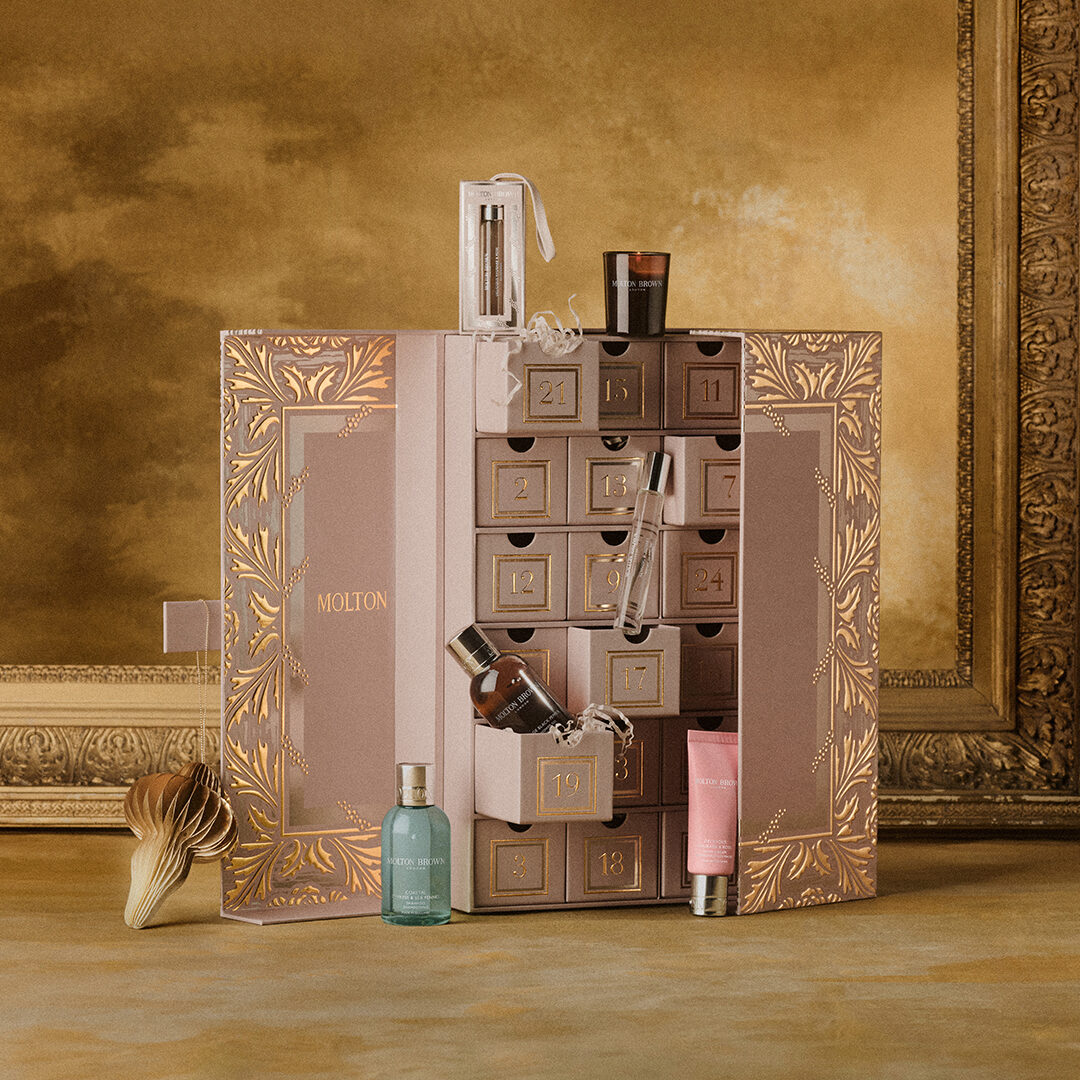 特別なコフレ「アドベントカレンダー」：【MOLTON BROWN】神戸BAL 2F