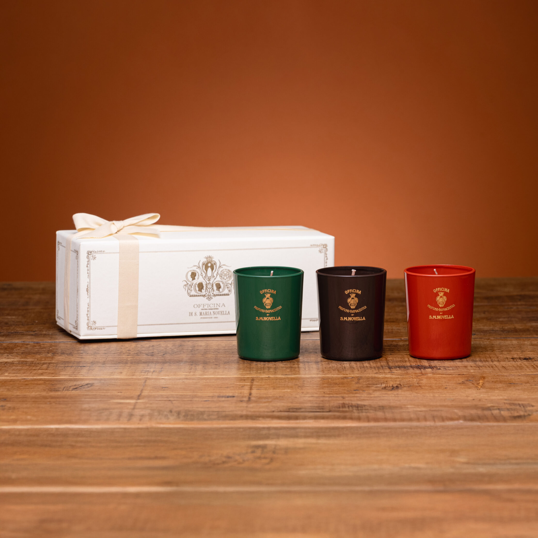 ☆エド・ハーディ☆キャンドルセット☆未使用☆ フィレンツェの華やかな光を灯すキャンドルセット：【Santa Maria